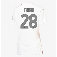 AC Milan Malick Thiaw #28 Gostujuci Dres za Ženska 2023-24 Kratak Rukav